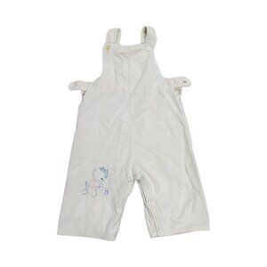 Vintage Crawler Grace 1950s Toddler/Infant Corduroy Embroidered Overalls